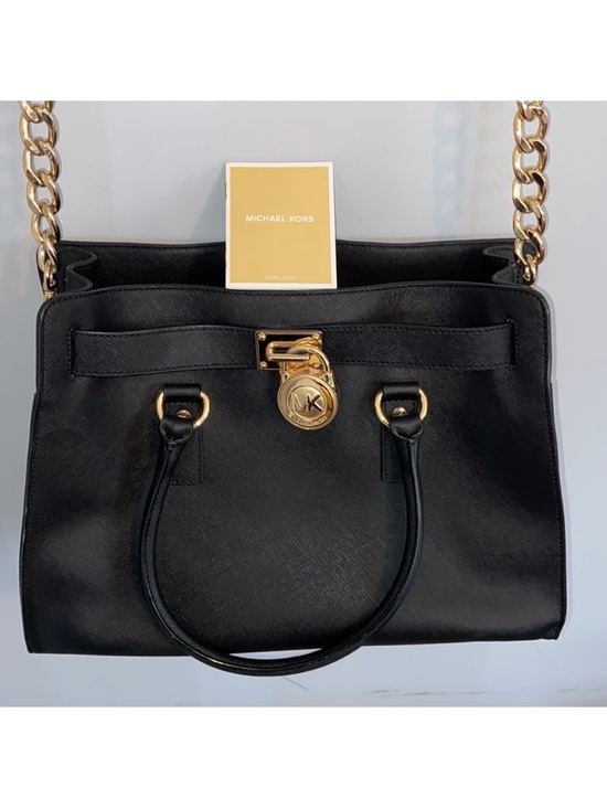 Michael Kors Handbags - Michael Kors - Large Saffiano Leather Hamilton East West Satchel
